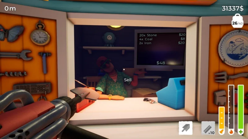 Screenshot 1 from A Game About Digging A Hole Together
