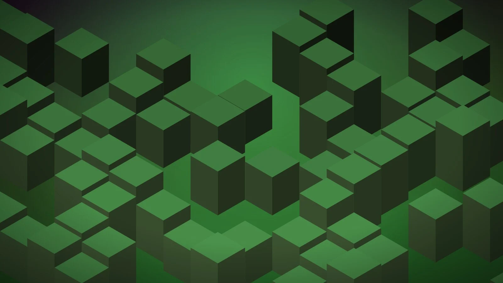 Placeholder key art for Brickhold: stacked isometric blocks