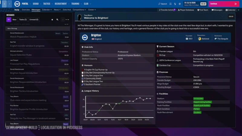 Screenshot 1 from Football Manager 27