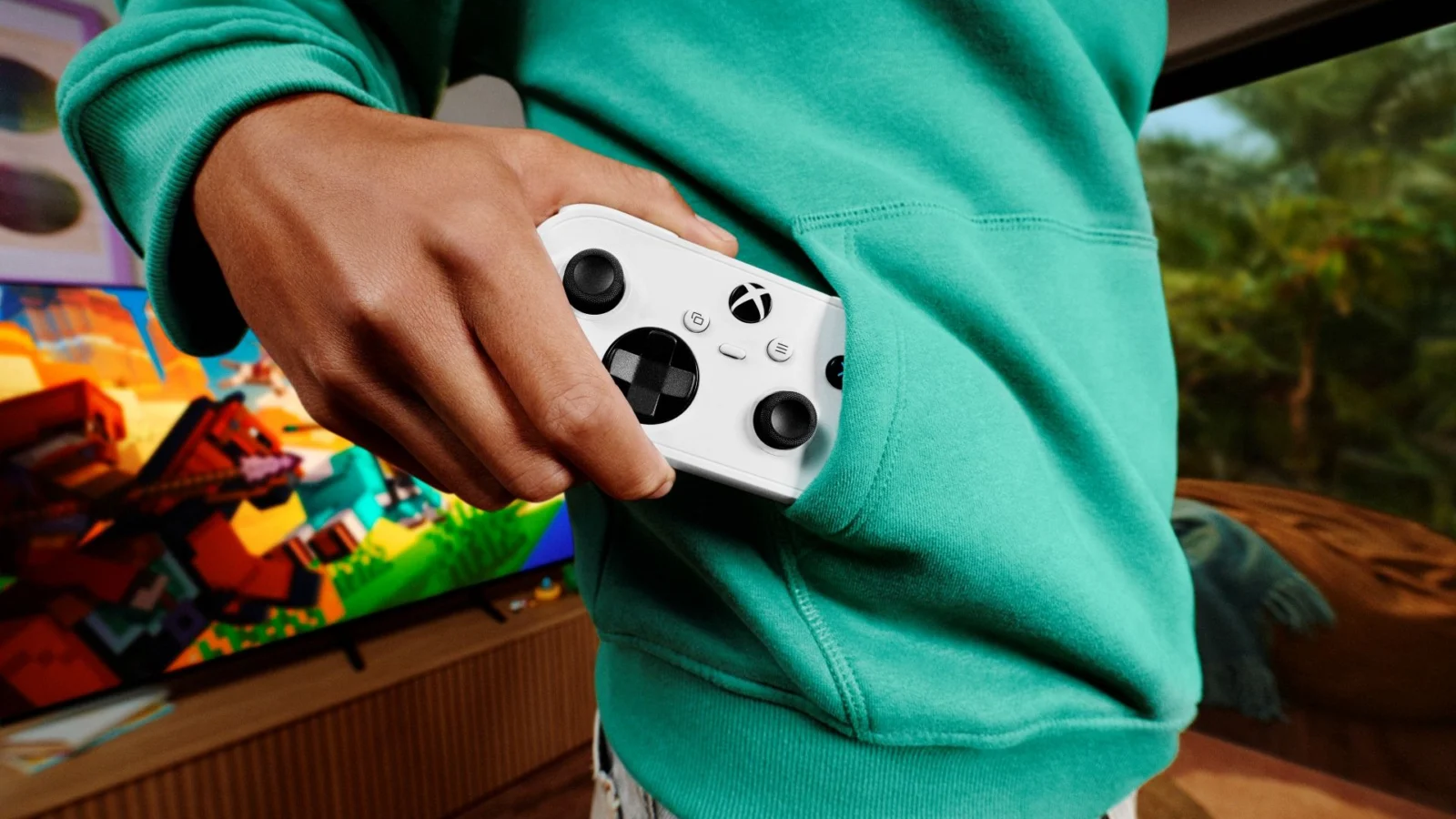 An Xbox controller