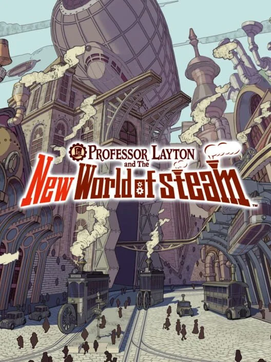 Cover art for Professor Layton and the New World of Steam