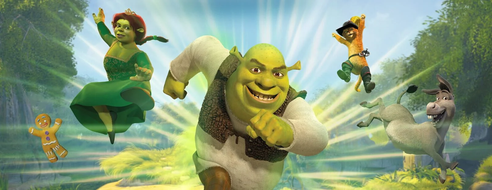 Key art for Shrek 2 Remastered