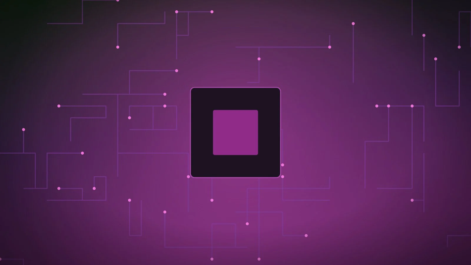 Placeholder key art for Signal to Noise: a glowing circuit-board pattern